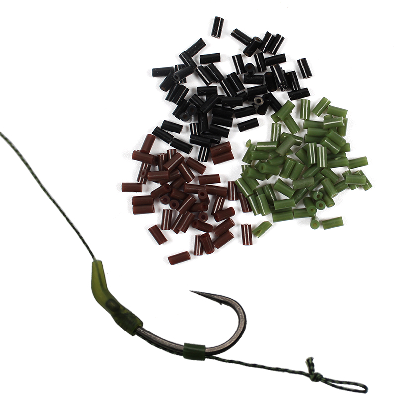 Tackle Box - 200pcs/box Fishing Silicon Hair Sleeve Fit