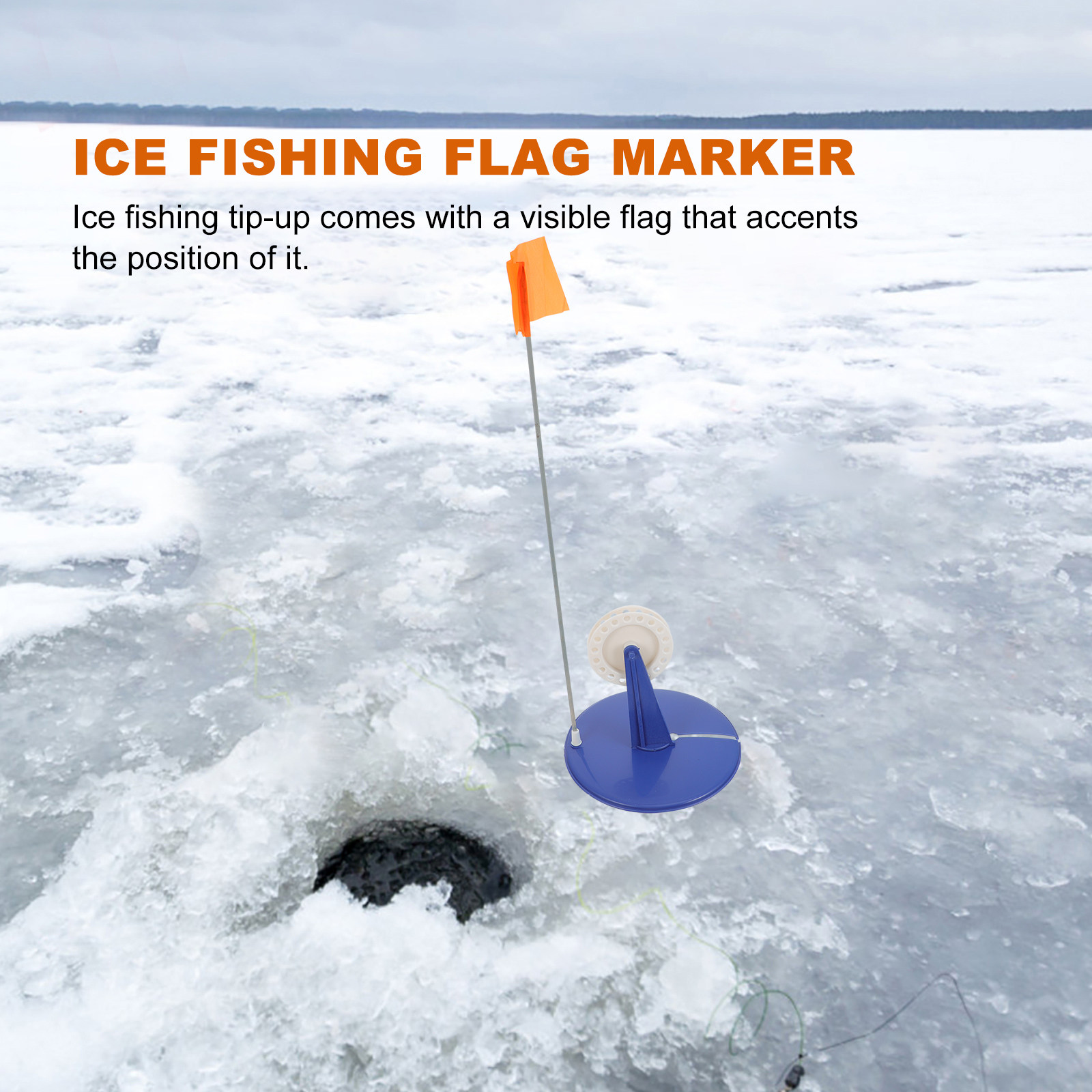Ice Fishing Tip Up - Ice Fishing Tip Material Winter Ice