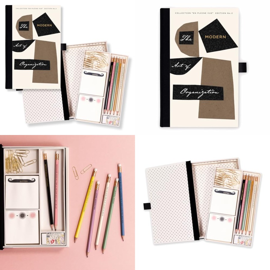 Tackle Box - Tackle Box with Desk Supplies, Stationery