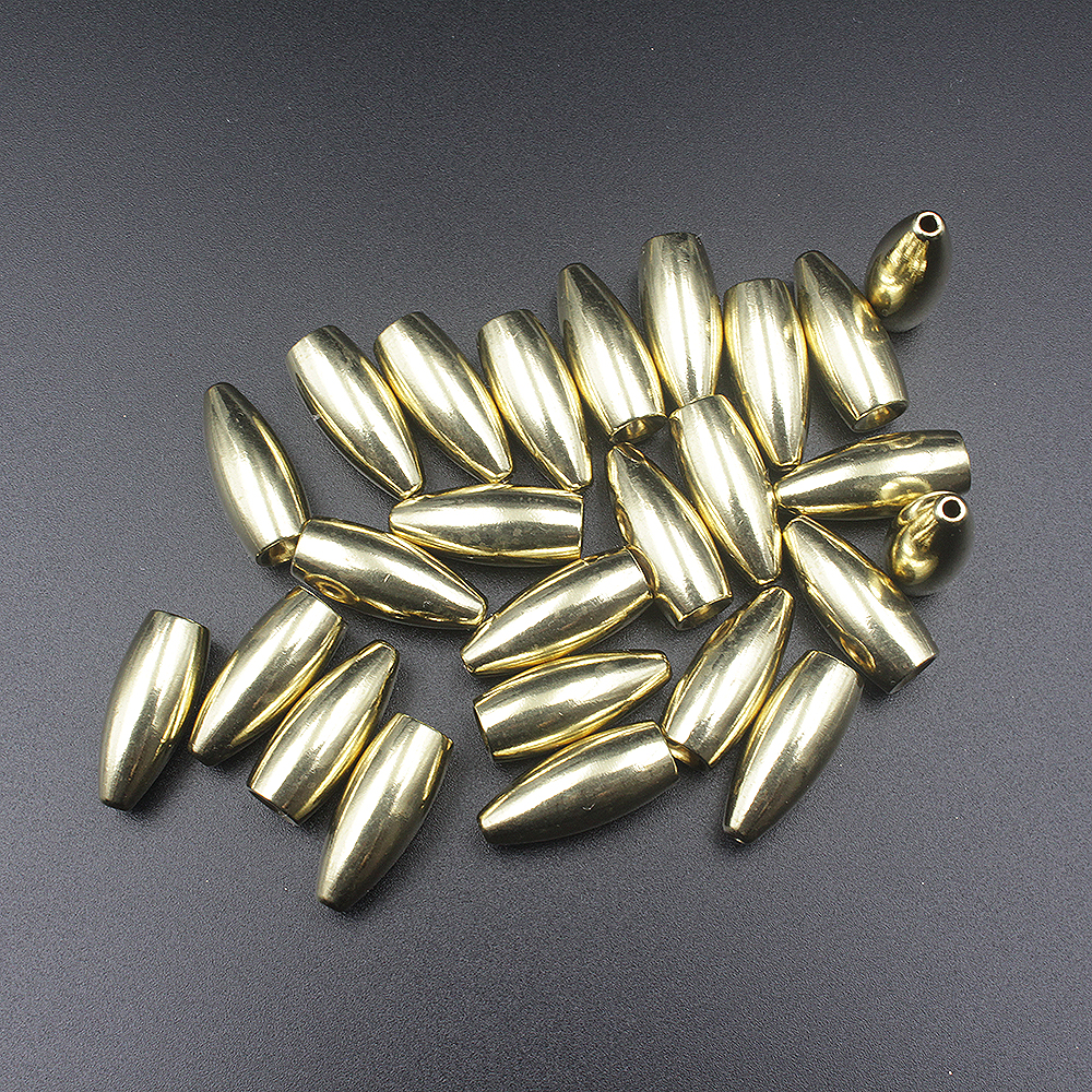 Fishing Equipment Kit - 18-piece copper high-density quick-sinking fishing pendant,