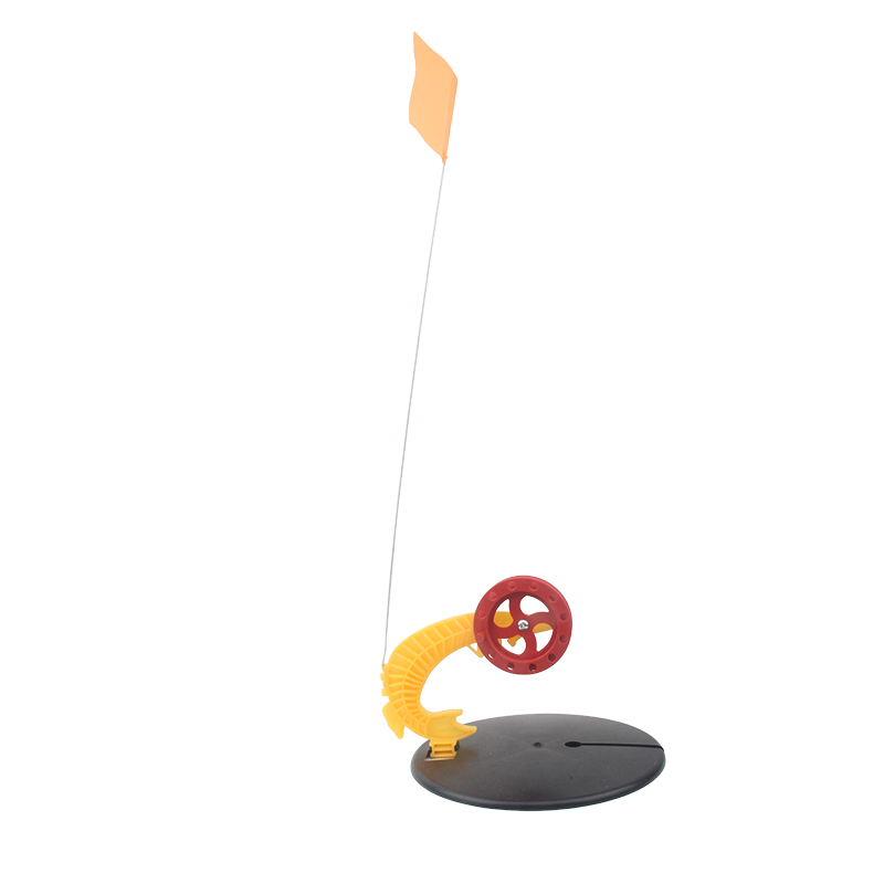 Ice Fishing Tip Up - Ice Fishing Flag Marker Rod Portable