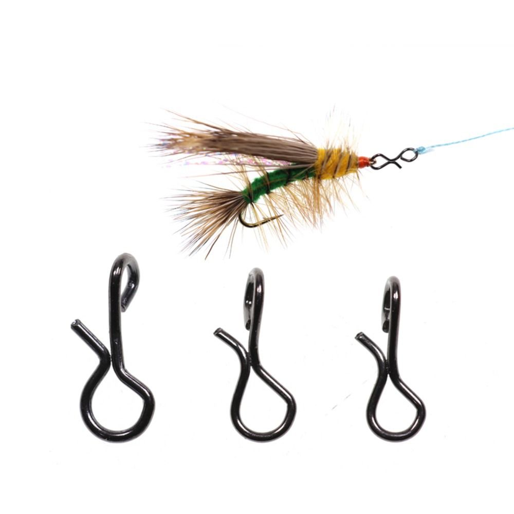 50pcs/bag Fly Fishing Snap Qui - огляд і ціна Fishing Quest
