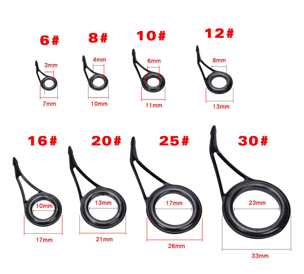 Fishing Rod Guide Ring Stainle - огляд і ціна Fishing Equipment Cheap