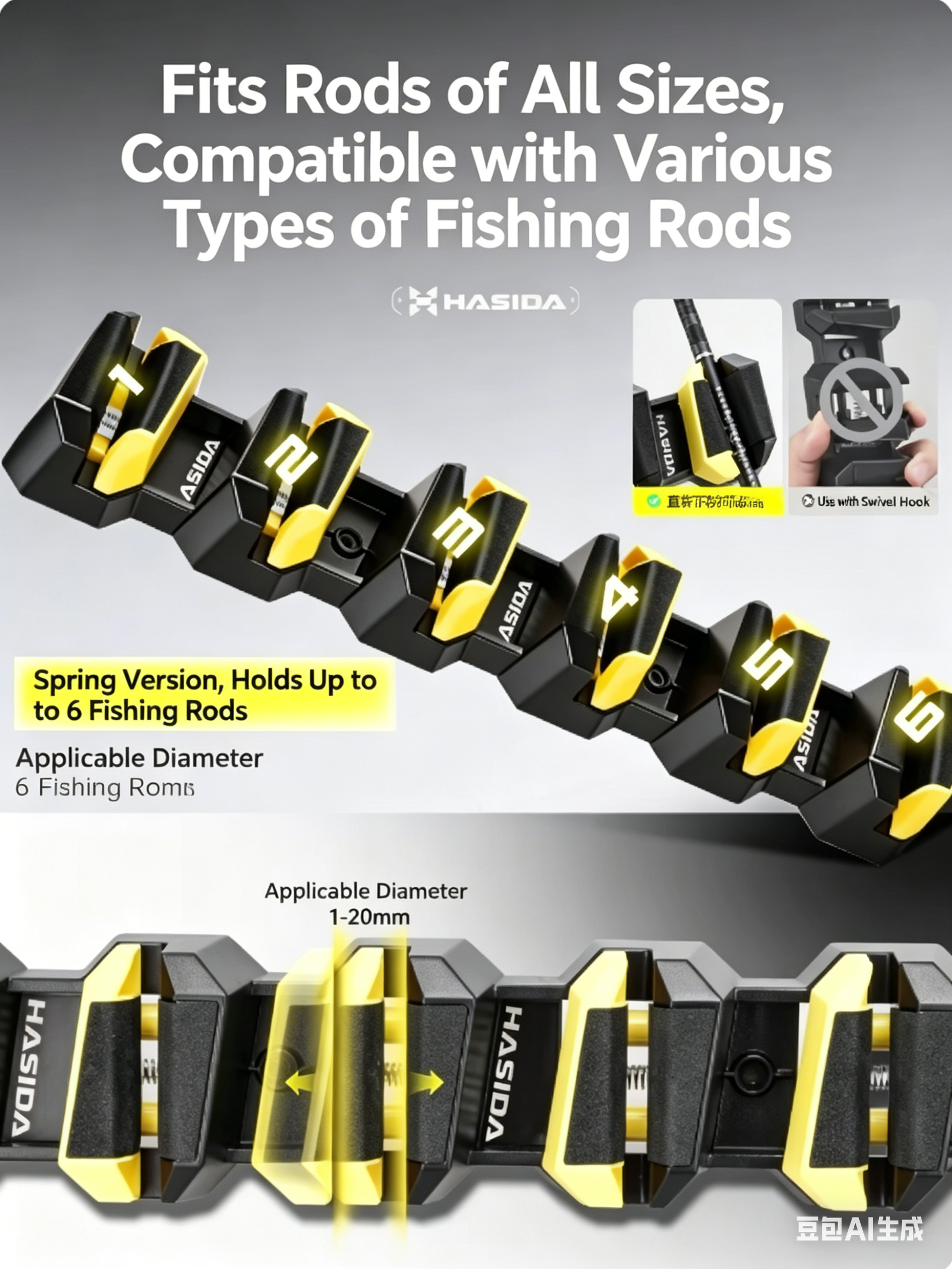 HISTAR Soft Rubber Wall-Mounte - огляд і ціна Fishing Quest