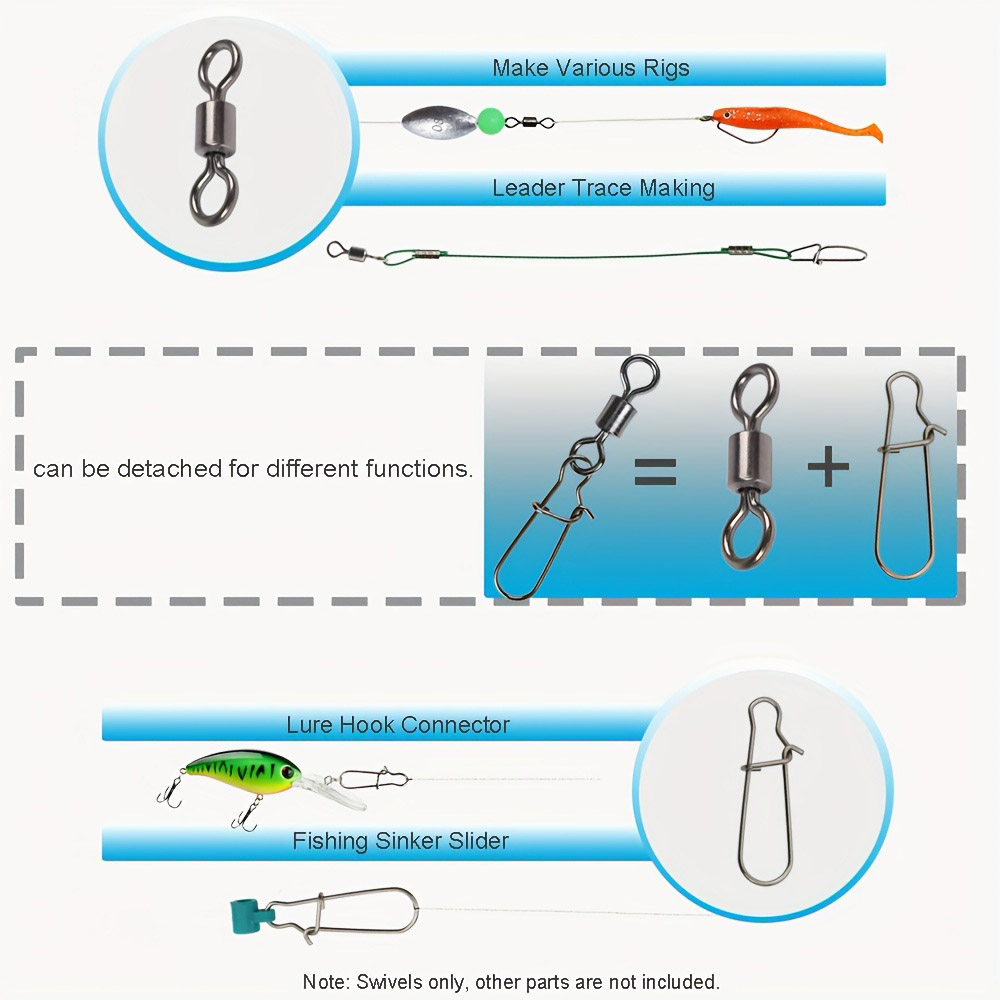 95/210 PCS Set Fishing Connect - огляд і ціна Fishing Equipment Cheap