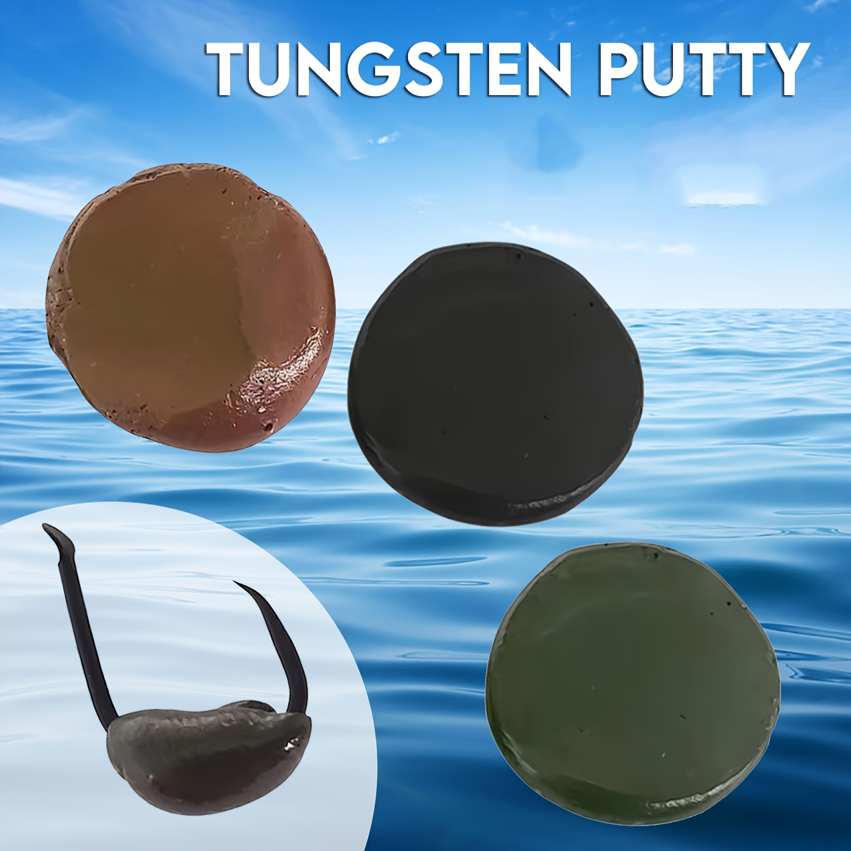 Tungsten Putty 0.5oz(15g) Tika - огляд і ціна Fishing Quest