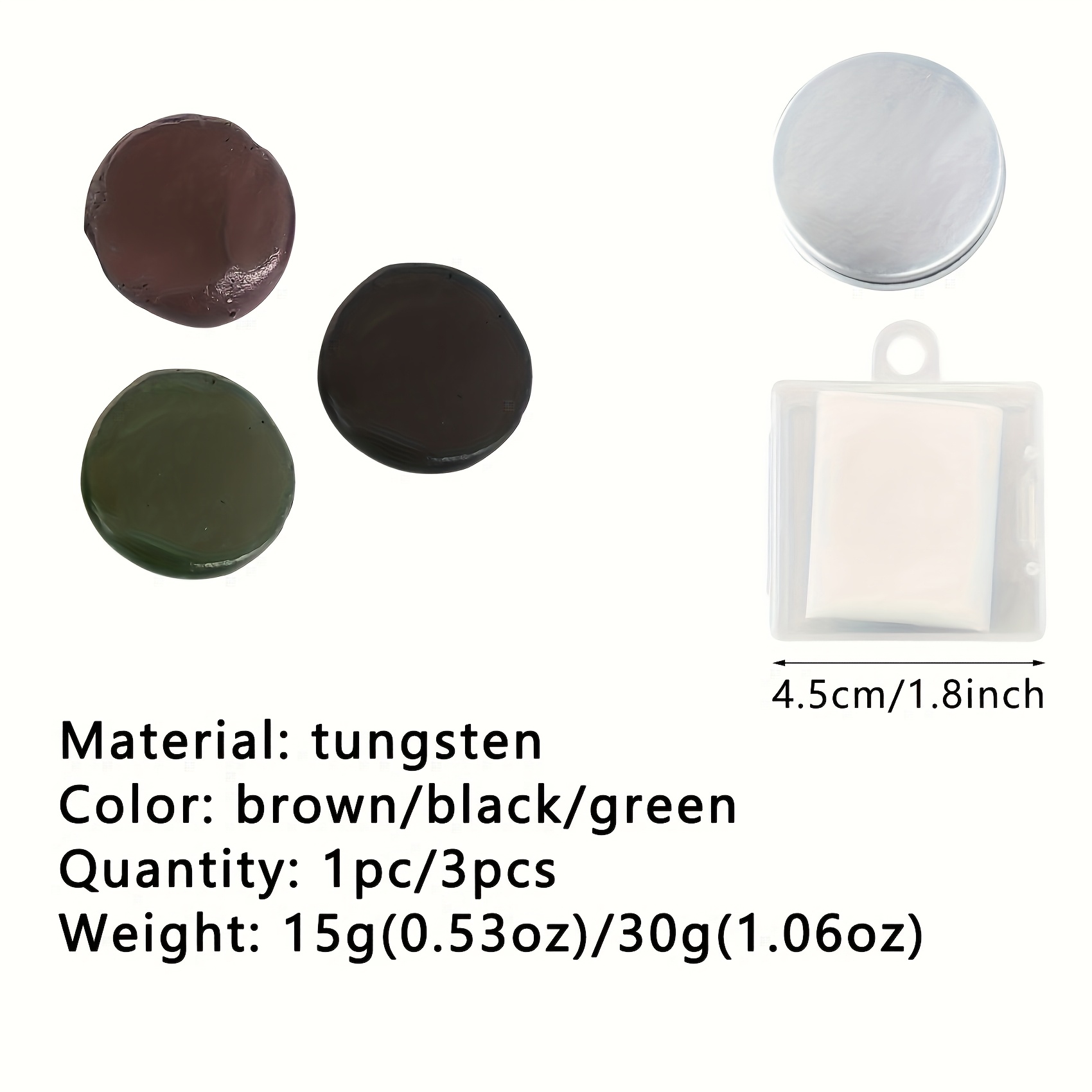 Tungsten Putty 0.5oz(15g) Tika - огляд і ціна Fishing Quest