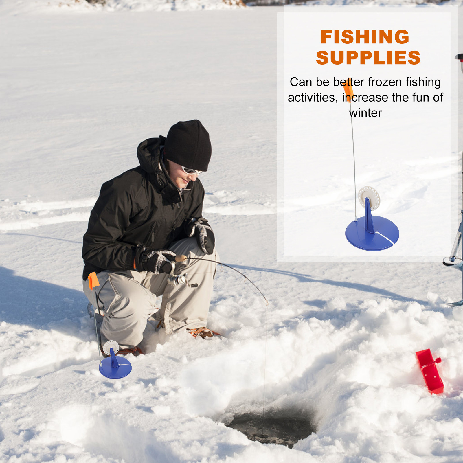 Ice Fishing Tip Material Winte - огляд і ціна Ice Fishing Tip Up