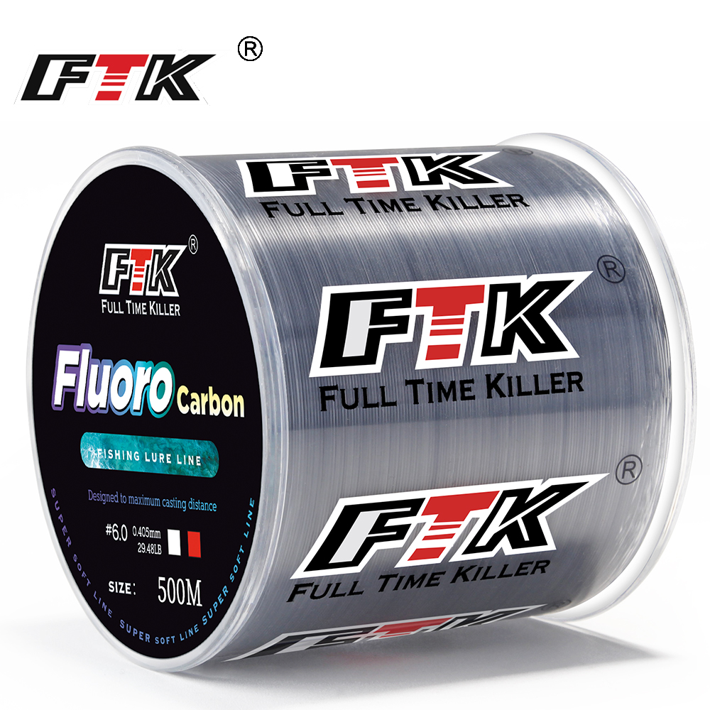 FTK Fishing Line 300M / 500M C - огляд і ціна Fluorocarbon Line