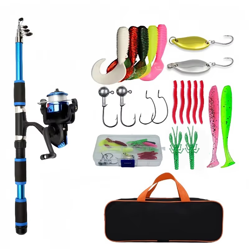 Fishing rod full set, fishing  - огляд і ціна Fishing Equipment Kit