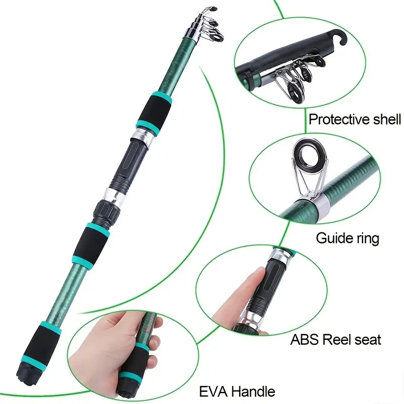 Fishing rod full set, fishing  - огляд і ціна Fishing Equipment Kit