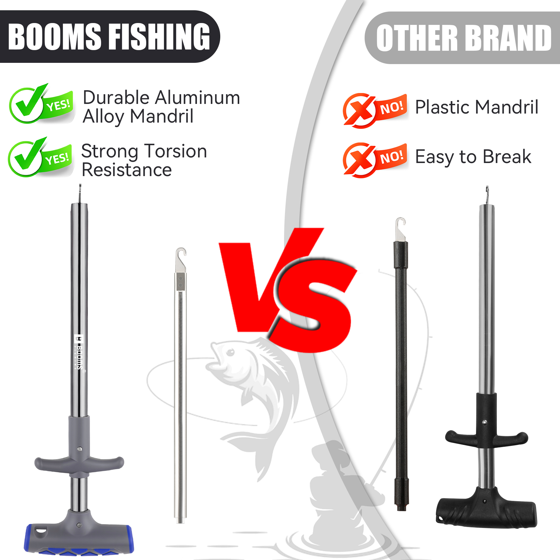 Booms Fishing XW20 Long Fish H - огляд і ціна Fishing Equipment Target
