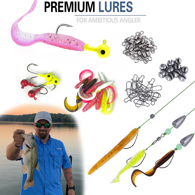 New 120PCS Fishing Lure Set So - огляд і ціна Fishing Equipment Kit