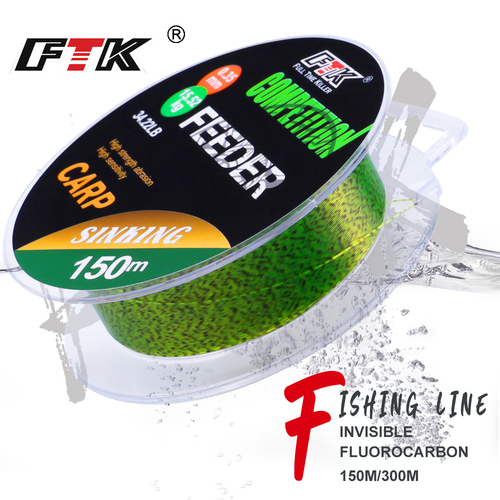 FTK  3D Invisible Carp Fishing - огляд і ціна Fluorocarbon Line