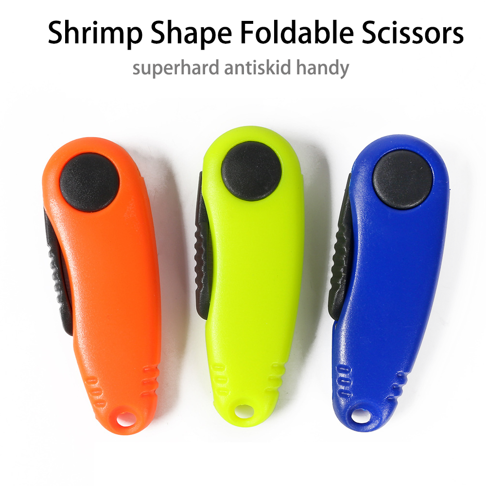 Shrimp-shape Foldable Scissors - огляд і ціна Fishing Equipment Cheap