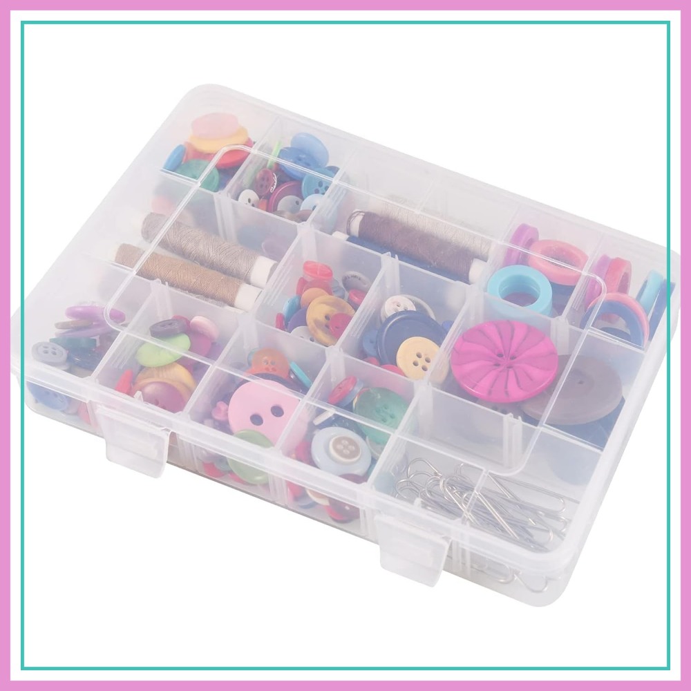 18 Grids Plastic Organizer Box - огляд і ціна Tackle Box