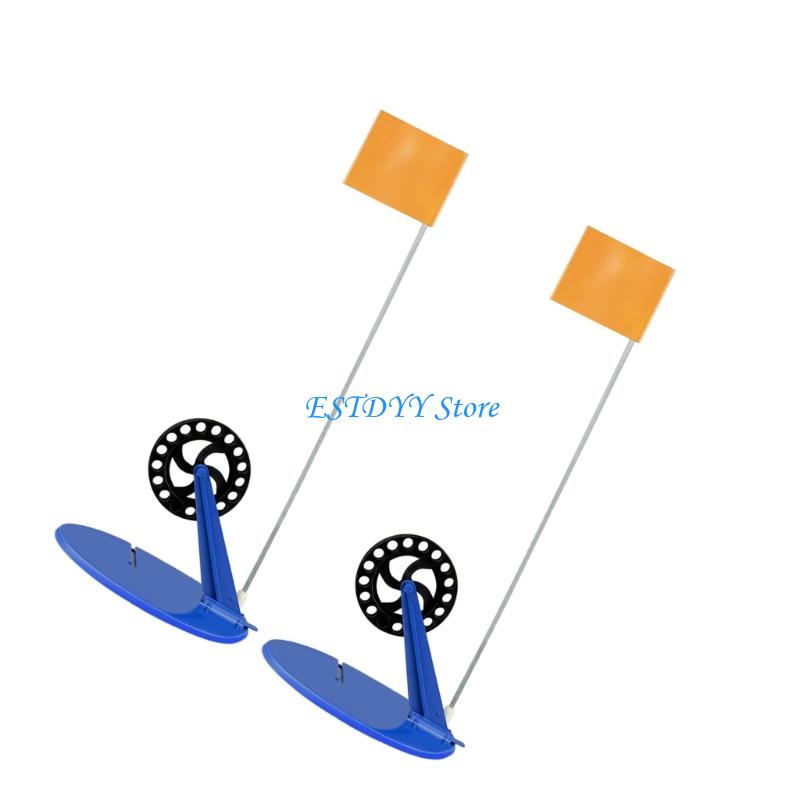 G6DE 2Pcs Ice Fishing Flags Ic - огляд і ціна Ice Fishing Tip Up