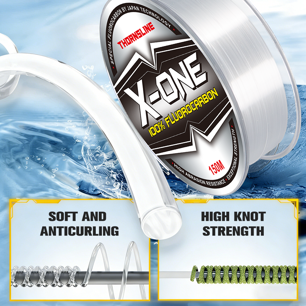 Thornsline 100% Fluorocarbon F - огляд і ціна Fluorocarbon Line