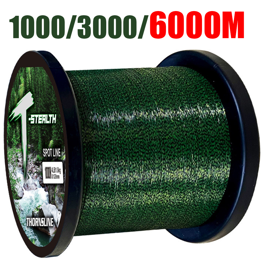6000M 1000M Invisible Fishing  - огляд і ціна Fluorocarbon Line