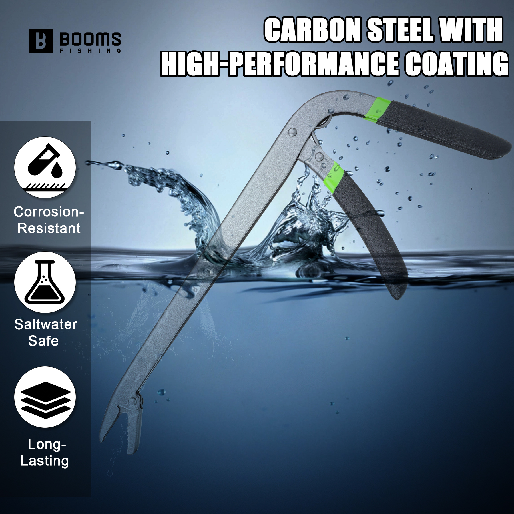 Booms Fishing 25cm Carbon Stee - огляд і ціна Fishing Equipment Target