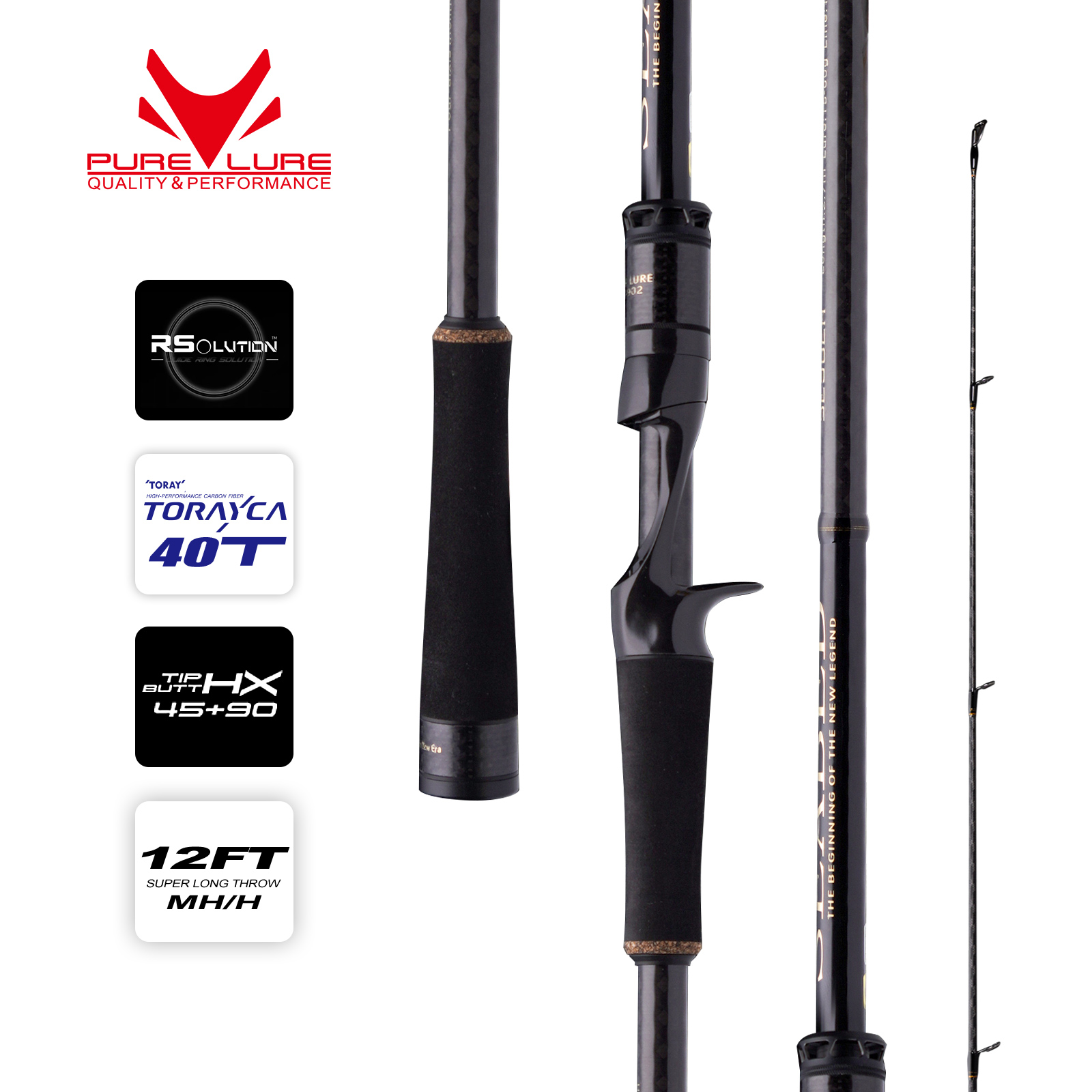 PURELURE SEABED 12FT 3.0m 3.3m - огляд і ціна Fishing Equipment Brands