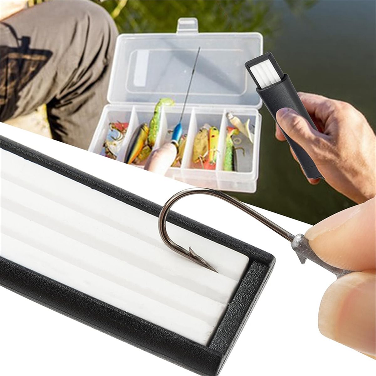 Fishing Hook Sharpener - Compa - огляд і ціна Tackle Box