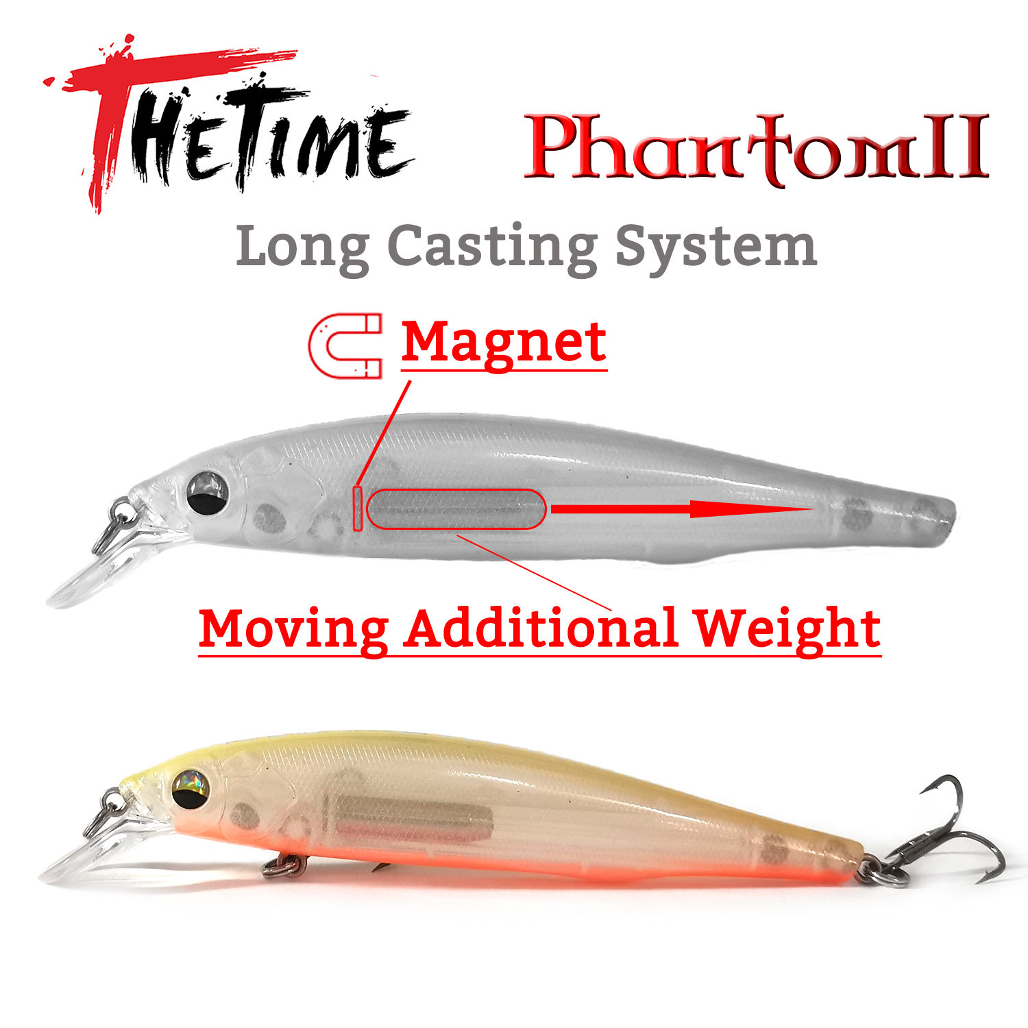 2022 New THETIME Brand PHANTOM - огляд і ціна Fishing Equipment Brands