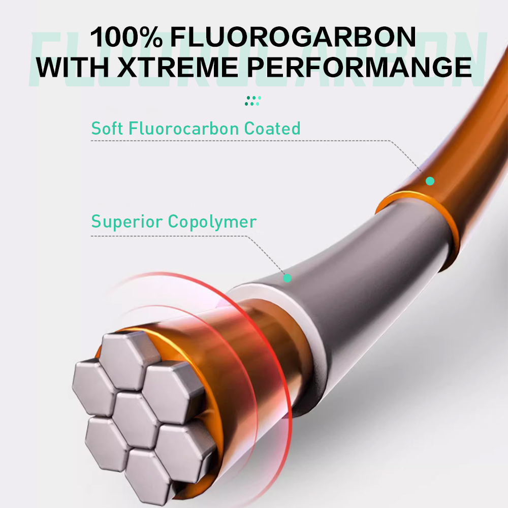 ZUKIBO 100% Fluorocarbon Fishi - огляд і ціна Fluorocarbon Line