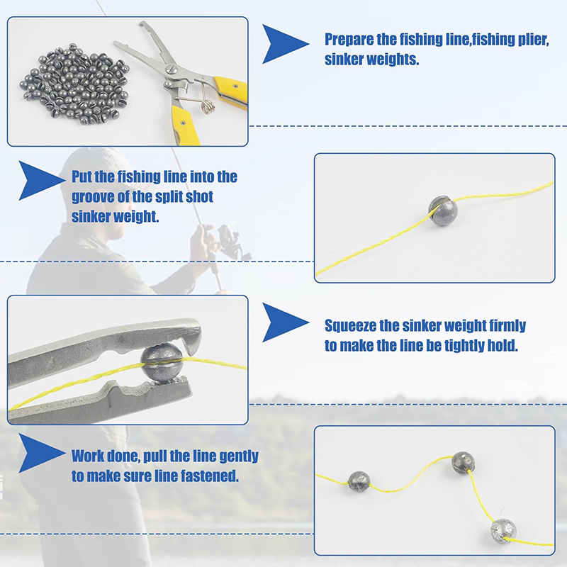 100Pcs Egg Lead Fishing Weight - огляд і ціна Fishing Equipment Kit